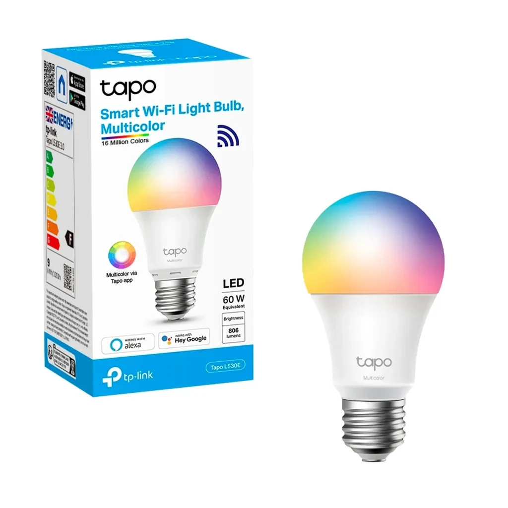 Tapo L530E. Bombilla LED Inteligente RGB Multicolor Tapo